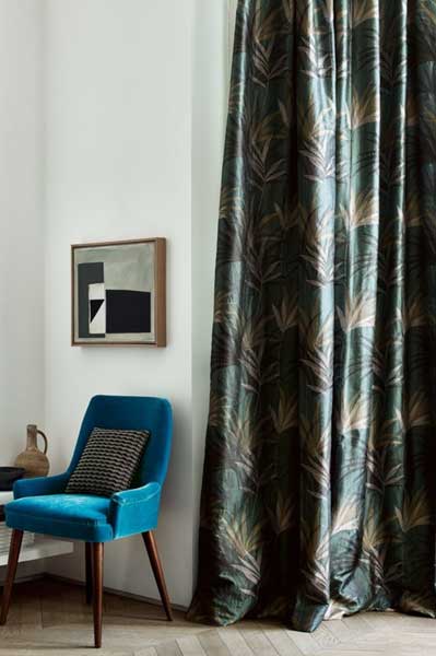 Curtains jungle pattern Estepona