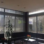 charcoal vertical blind