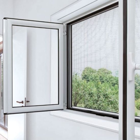 Window roller blind mosquito screens